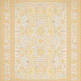 Heritage Inspired Neutral with Antique Beige Geometric Designs(Yellow)