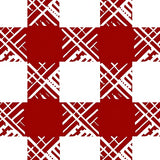 Buffalo Plaid Farmhouse Lattice Holiday(Red)