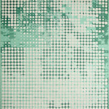 Green and White Quick Dry Chenille Rug Absorbent Non Slip(Green)