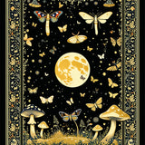 Mystical Black Gold Motif(Black)