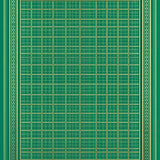 Emerald Geometric Elegance(Green)