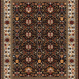 Classic Paisley Runner(Black)