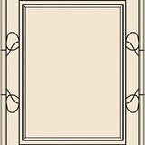 Lattice with Subtle Art Motifs (Beige) - ODIKA