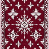 Winter Area with Delicate Ice Artwork(Red)