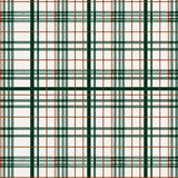 Heritage Tartan Grid with Texture(White)
