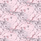 Marbled Stone Veining with Natural Mineral Inspired Formations (Pink)