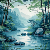 Playful Multicolor Aesthetic(Blue)