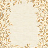 Beige Nursery Featuring Playful Leaf Design(Beige)