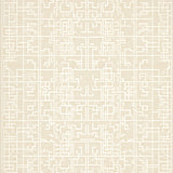 Beige Serenity Modern Geometric Indoor Area(Beige)
