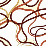 Abstract Ripple Design Featuring Fluid Movement and Shapes(Brown)