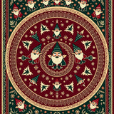 Jolly Tomte Enchanted Welcome Sparkling Flurry Decoration(Red)