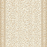 Chic Beige Geometric Featuring Eye Catching Cheetah Print Motifs(Beige)