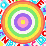 Joyful Preschool ABC Discovery Circular Early Development(Red)