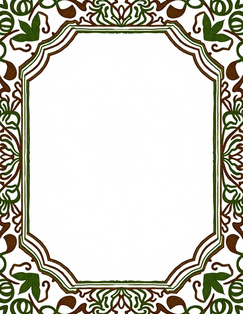 Mosaic Vine Trellis Interlacing Basket (Green) - ODIKA