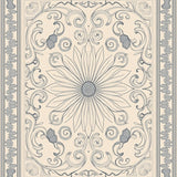 Medallion Abstract Artisan Crafted Collection(Beige)
