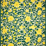 Wildflower Print Area for Bathroom(Yellow)