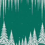Frosty Winter Wonderland Magical Enchanted Accent(Green)
