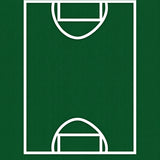 Championship Game Flooring With Tournament Layout(Green)