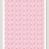 Modern Minimalist Lattice Symmetrical Contemporary Chic (Pink)