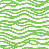 Celestial Puff Mosaic Gentle Wave Motif Artistic Impression(Green)