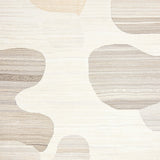 Boho Chic Area Cream & Beige Abstract Design(Beige)