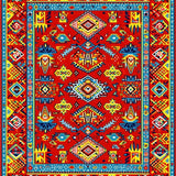 Contemporary Colorful Braided Style(Red)