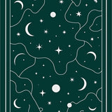 Celestial Wonderland Magical Astronomy Constellation Map(Green)