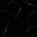 Celestial Stardust Swirl With Metallic Charcoal Details(Black) - ODIKA