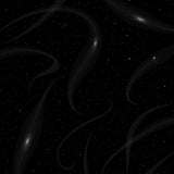 Celestial Stardust Swirl With Metallic Charcoal Details(Black) - ODIKA