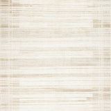 Elegant Plush Beige and White Floor Cover(Beige)