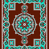 Burst Spiral Design Accent(Brown)