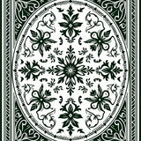 Timeless Damask Elegant Heritage Stain Proof (Black) - ODIKA