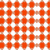 Checkered Buffalo Plaid with Rustic Farmhouse Charm(Orange)