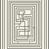 Artisan Crafted Maze Labyrinth Decorative Functional Flat(Ivory)