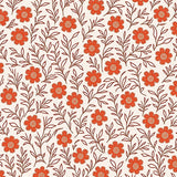 Enchanted Floral Vine Botanical Symphony Pathway Treasure (Orange)