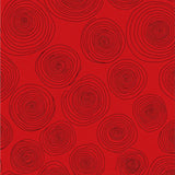 Elegant Whimsical Spiral Flooring Embellishment(Red)