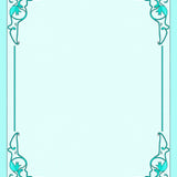 Enchanted Garden Vine Botanical Swirl Ethereal Dreamy (Blue) - ODIKA