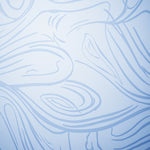 Fading Stripes Ombre Design with Subtle Wave Motifs (Blue) - ODIKA