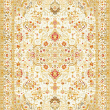 Beige Artistic Bathroom for Tub(White)