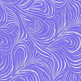 Abstract Floral Swirl Design with Layered Botanical Motifs(Purple)