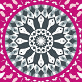 Burst Radial Symmetry Kaleidoscope Inspired Art(Pink)
