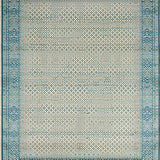 Beige Prayer Area with Traditional Geometric Design(Beige)