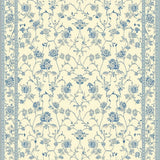 Timeless Damask Elegance Area with Beige Willow Design(Beige)