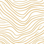Undulating Wave High Textured Modern Abstract Design (Gold) - ODIKA