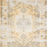 Timeworn Medallion Beige Vintage Inspired(Beige)