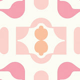 Elegant Mid Interlocking Sphere Contemporary(Pink)