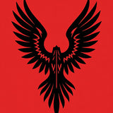 Enchanted Winged Shadow Mystical Night Harvest Festival Accent(Red)