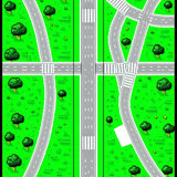 Trendy Neutral Toned Garage Scene(Green)