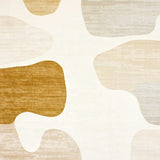 Artistic Palomino Beige Abstract Area Modern Animal(Beige)
