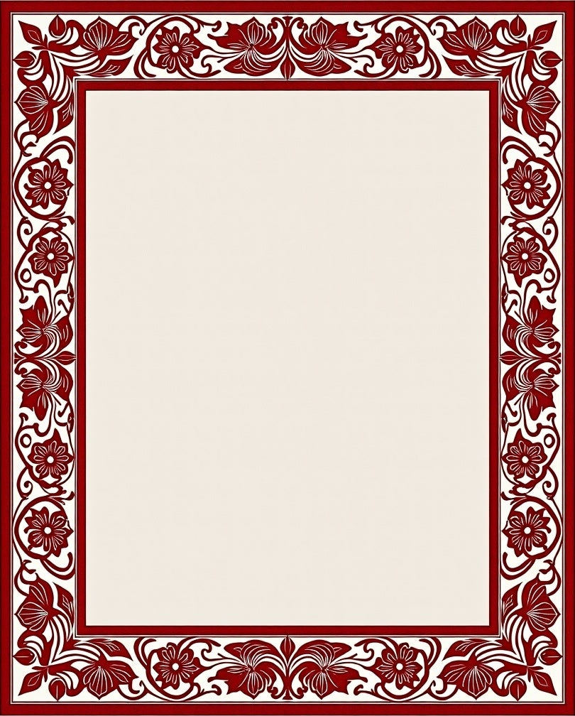 Artisanal Blossom Timeworn Sophisticated (Red) - ODIKA